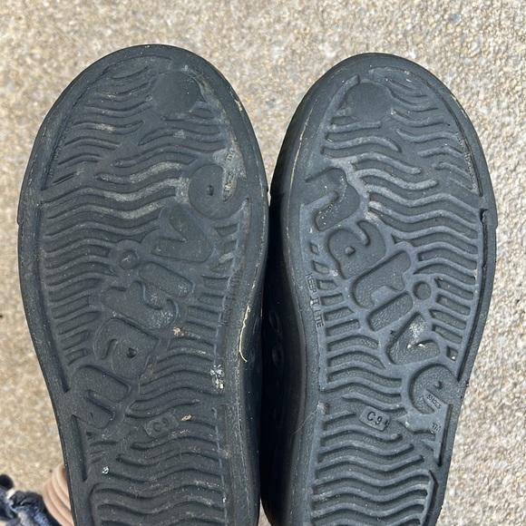 Native Black Sandals Slip-On Perforated Design - Picture 4 of 10